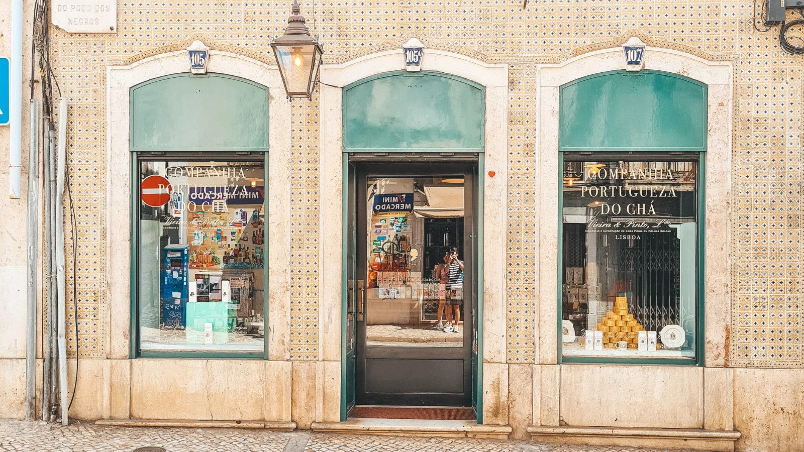 Companhia Portugueza do cha store in Lisbon