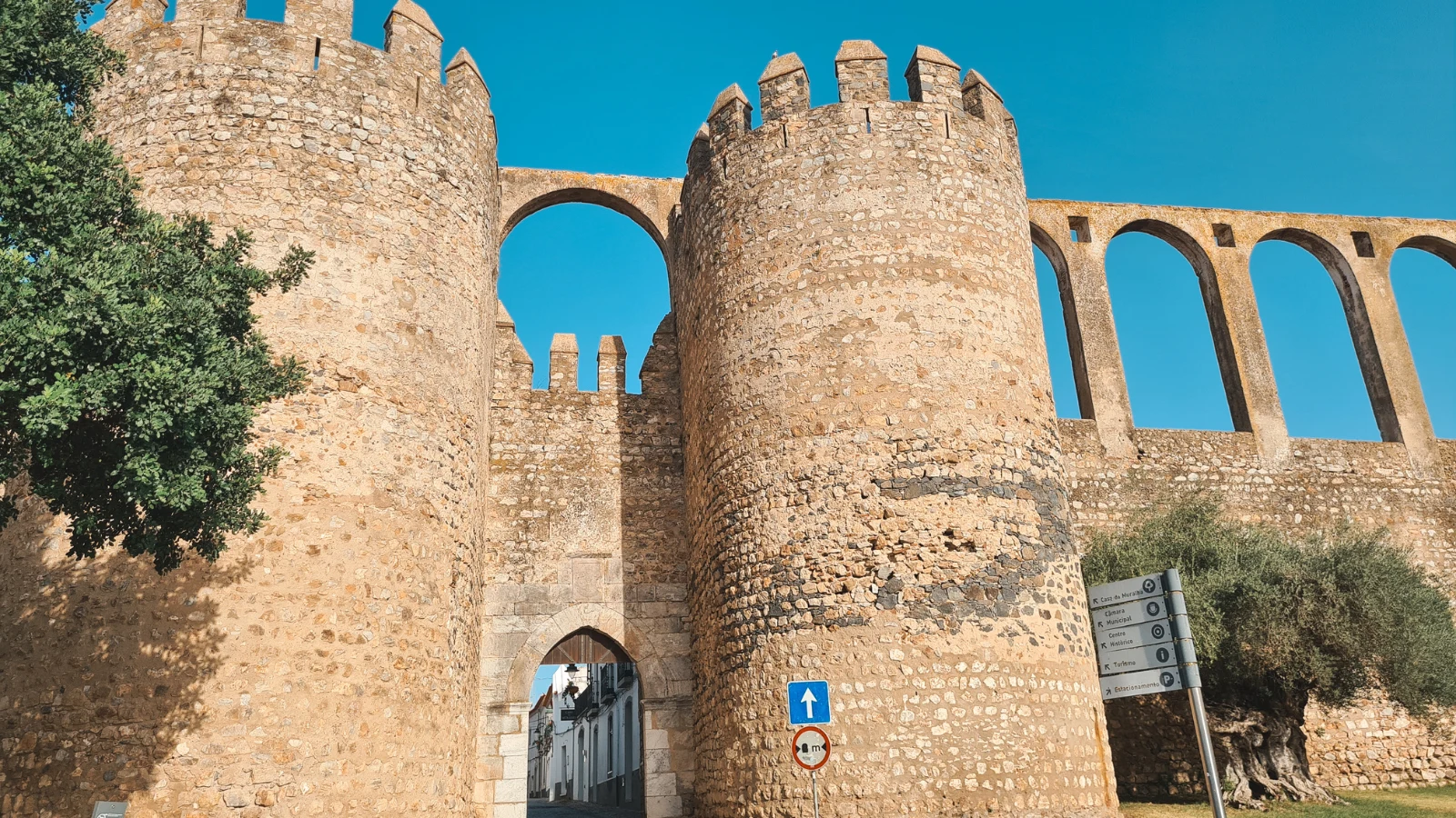 Historical city of Serpa in the Alentejo